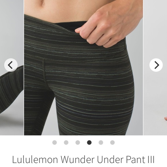 lululemon athletica Pants - NWOT Gator Green Winder Under. Never worn.